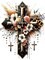 Diamond Art Kits for Adults, Cross Diamond Painting Kits for Beginners, 5D Full Drill Gem Art Paint with Diamonds Dots Crafts Kits for Home Decor Gift 12x16inch (Religion)